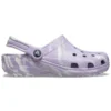 Sandalias clásicas informales unisex moradas