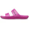 Sandalias clásicas y cómodas unisex en morado y rojo