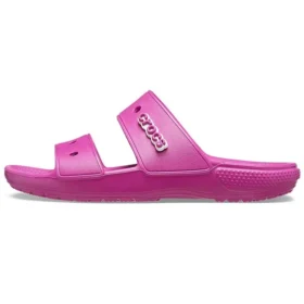 Sandalias clásicas y cómodas unisex en morado y rojo