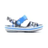 Sandalias con estampado en gris claro
