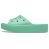 Sandalias de plataforma clásicas «Green»