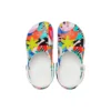 Sandalias de playa clásicas unisex multicolor y blancas