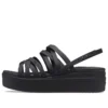 Sandalias de tiras Brooklyn en negro