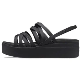 Sandalias de tiras Brooklyn en negro