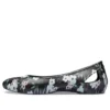 Sandalias Larua con estampado, negras