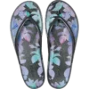 Sandalias Miami de punta redonda con estampado floral oscuro Sandalias Miami de punta redonda con estampado floral oscuro