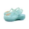 Sandalias minimalistas informales Isabella en azul cielo