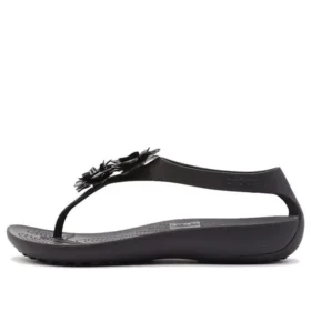 Sandalias negras transpirables, cómodas y ligeras