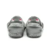 Sandalias planas Isabella Glitter «Gris-Plata»