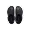 Sandalias tipo zueco con plataforma y forro Baya Lined Clog «Negro»