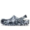 Sandalias unisex Beach Marbled «Black White»