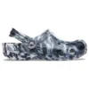 Sandalias unisex Beach Marbled «Black White»