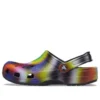 Sandalias unisex de playa Crocs multicolores y negras