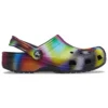 Sandalias unisex de playa Crocs multicolores y negras