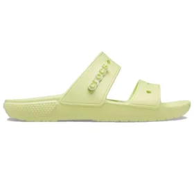 Sandalias unisex deportivas cómodas con suela blanda, color amarillo