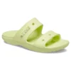 Sandalias unisex deportivas cómodas con suela blanda, color amarillo