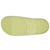 Sandalias unisex deportivas cómodas con suela blanda, color amarillo