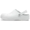 Sandalias unisex deportivas de tacón plano para exterior Ralen, color blanco