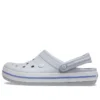 Sandalias unisex grises Crocband, ligeras y resistentes al desgaste
