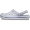 Sandalias unisex grises Crocband, ligeras y resistentes al desgaste