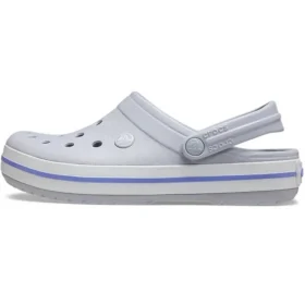 Sandalias unisex grises Crocband, ligeras y resistentes al desgaste
