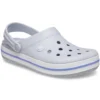 Sandalias unisex grises Crocband, ligeras y resistentes al desgaste