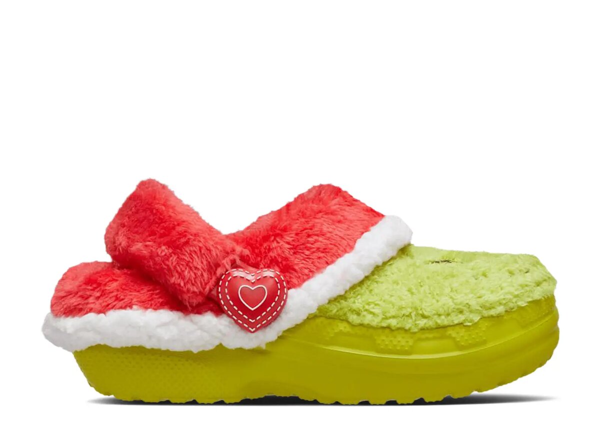 The Grinch x Classic Lined Clog para niños pequeños «Stealing Christmas» The Grinch x Classic Lined Clog para niños pequeños «Stealing Christmas»