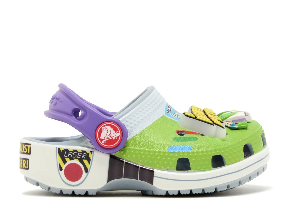 Toy Story x Classic Clog para niños pequeños «Buzz Lightyear» Toy Story x Classic Clog para niños pequeños «Buzz Lightyear»