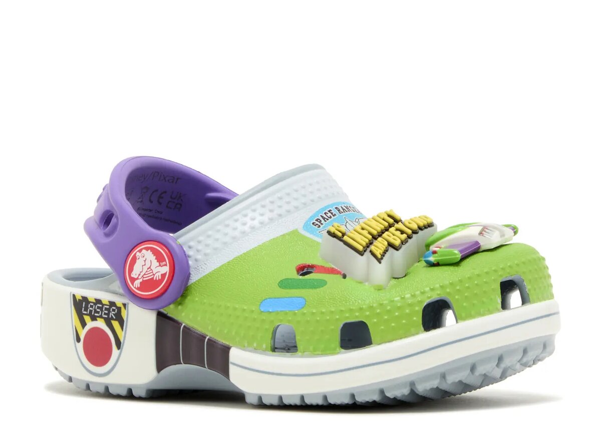 Toy Story x Classic Clog para niños pequeños «Buzz Lightyear» Toy Story x Classic Clog para niños pequeños «Buzz Lightyear»