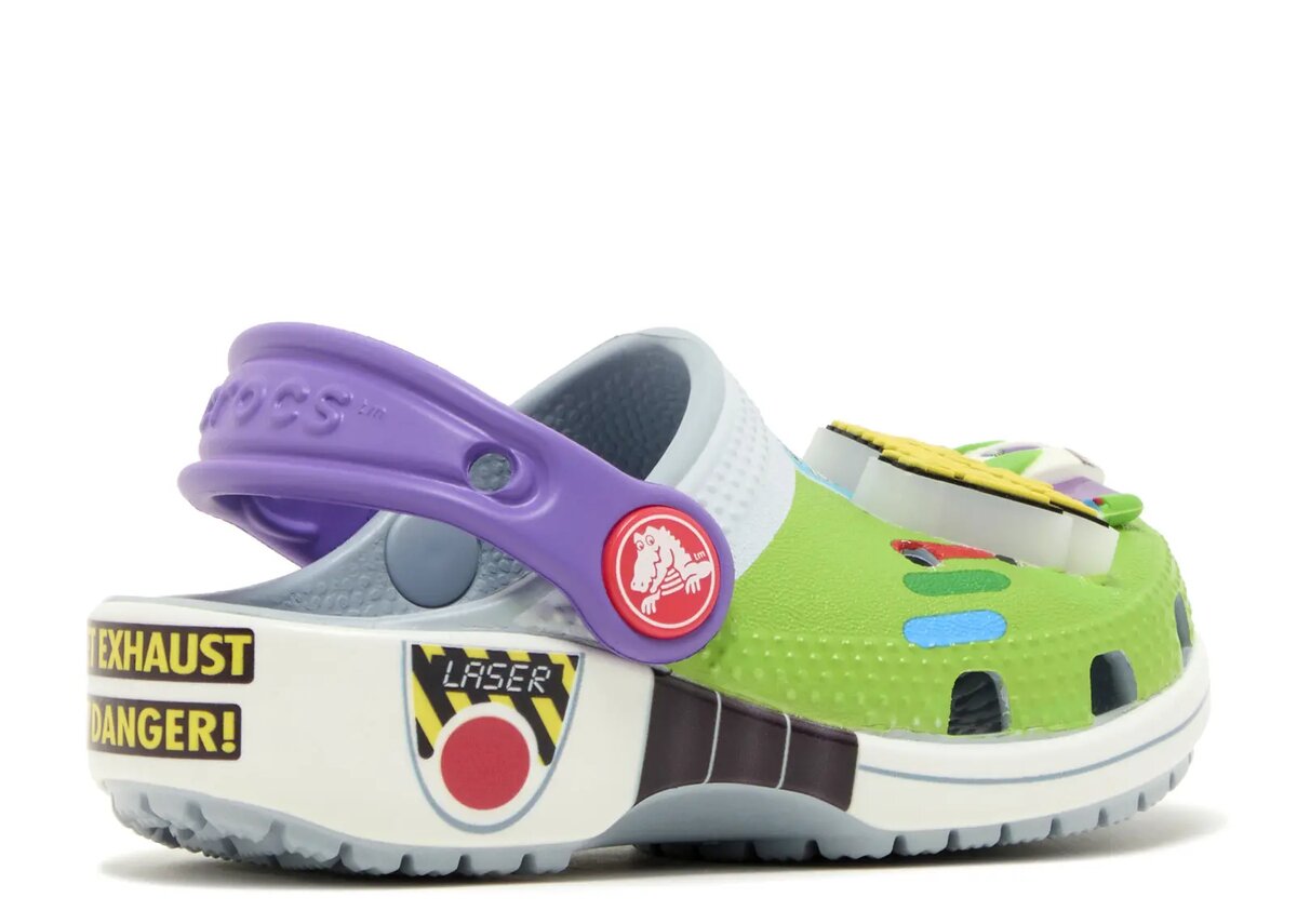 Toy Story x Classic Clog para niños pequeños «Buzz Lightyear» Toy Story x Classic Clog para niños pequeños «Buzz Lightyear»
