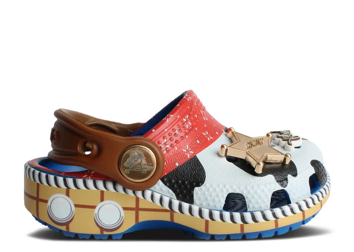 Toy Story x Classic Clog para niños pequeños «Woody» Toy Story x Classic Clog para niños pequeños «Woody»