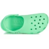 Zapatillas de casa clásicas de talón plano para exterior, color verde