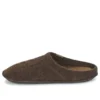 Zapatillas de casa clásicas informales unisex marrones