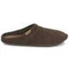 Zapatillas de casa clásicas informales unisex marrones