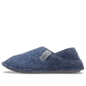 Zapatillas de casa clásicas unisex con suela blanda, de color azul
