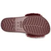 Zapatillas de casa de color rojo vino