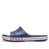 Zapatillas de casa unisex Bayaband Clog, azul, blanco y rojo