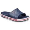 Zapatillas de casa unisex Bayaband Clog, azul, blanco y rojo