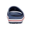 Zapatillas de casa unisex Bayaband Clog, azul, blanco y rojo