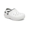 Zapatos Crocs Classic Clog para niños, sandalias deportivas «White Grey»