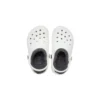 Zapatos Crocs Classic Clog para niños, sandalias deportivas «White Grey»