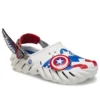 Zapatos Crocs x Marvel Echo Clog «Capitán América»