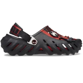 Zapatos de madera Team Spider-Man Echo Clog «Negro-Rojo»
