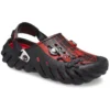 Zapatos de madera Team Spider-Man Echo Clog «Negro-Rojo»