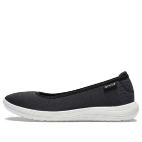 Zapatos deportivos casuales y de estilo «athleisure» Reviva, bajos, cómodos y transpirables, en negro y blanco