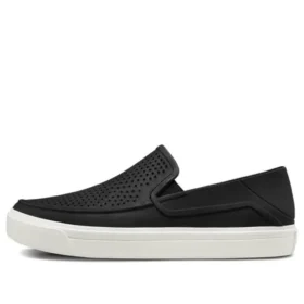 Zapatos deportivos informales de estilo «athleisure» Negro Blanco