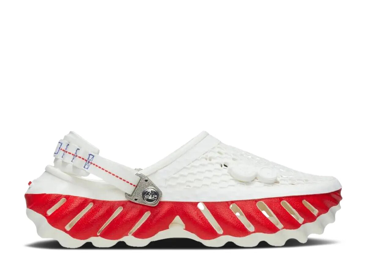 Zapatos Kanghyuk x Echo Clog «White Red» Zapatos Kanghyuk x Echo Clog «White Red»