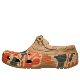 Zapatos náuticos Classic Duck Camo «Tan Shocking Orange» Zapatos náuticos Classic Duck Camo «Tan Shocking Orange»