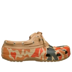 Zapatos náuticos Classic Duck Camo «Tan Shocking Orange» Zapatos náuticos Classic Duck Camo «Tan Shocking Orange»