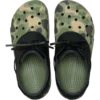 Zapatos náuticos clásicos con estampado de camuflaje de pato